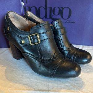 Black Booties, a Indigo by Clark’s